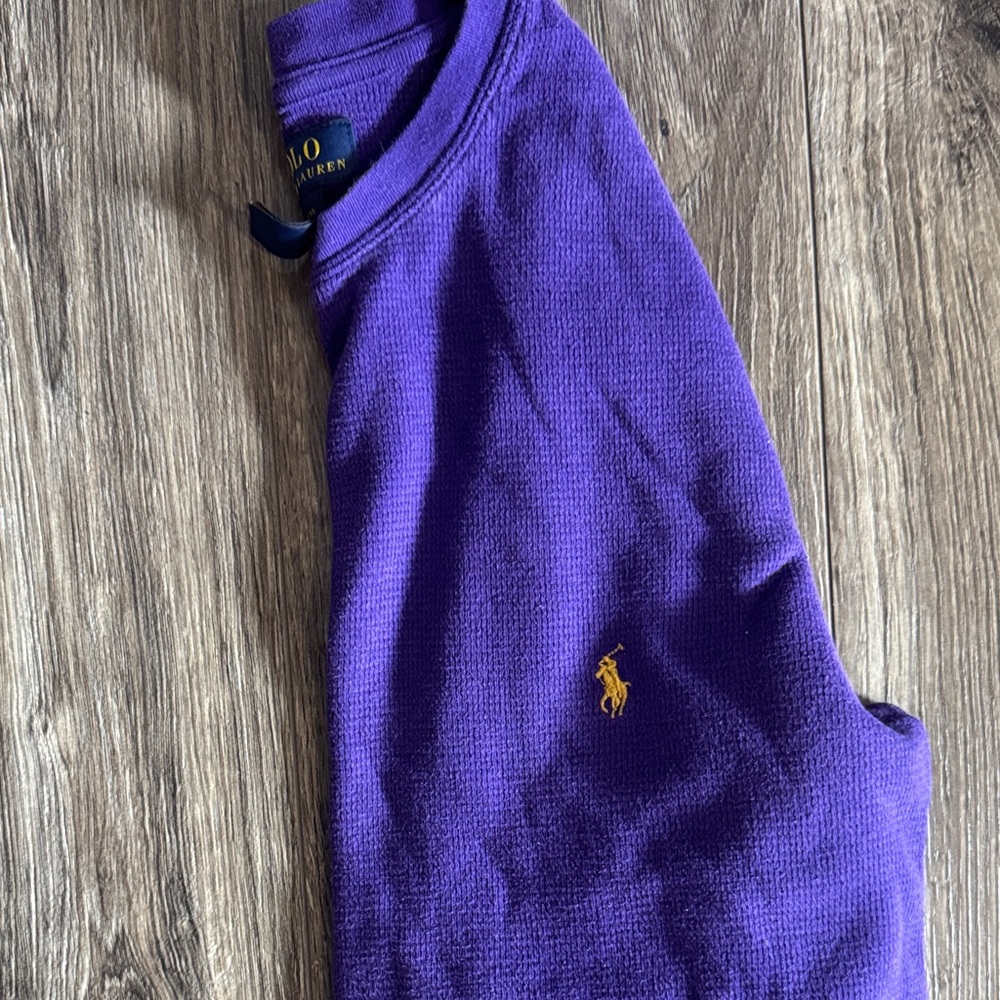 Ralph Lauren Deep Purple Long Sleeve